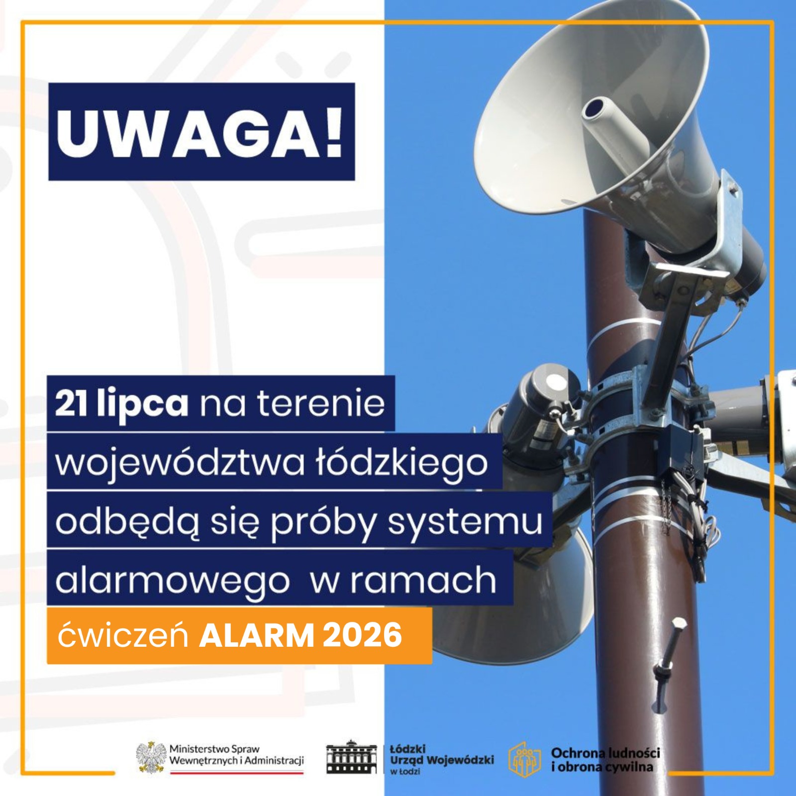 Ćwiczenia alarm 2026 grafika 