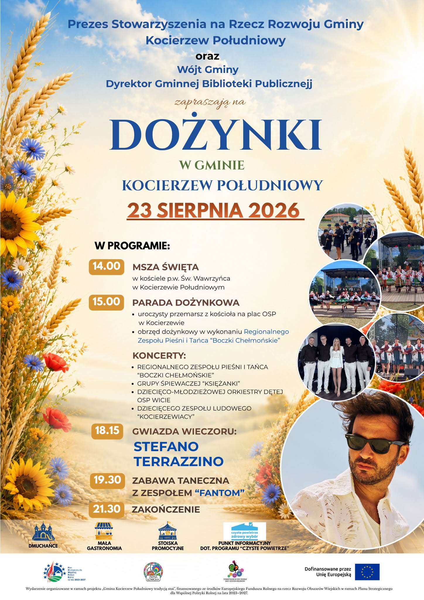  GMINNE DOŻYNKI PLAKAT