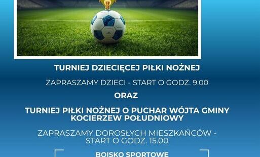Plakat tutniej piłki