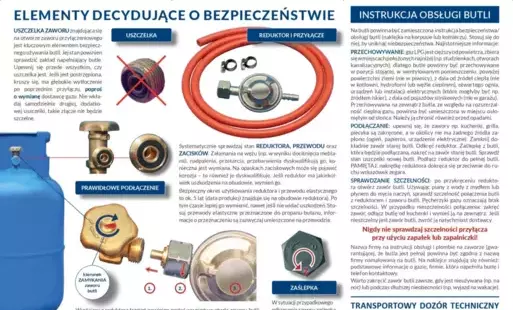 Zdjęcie do Kampania promocyjna &quot;Bezpieczna butla - bezpieczny gaz&quot;
