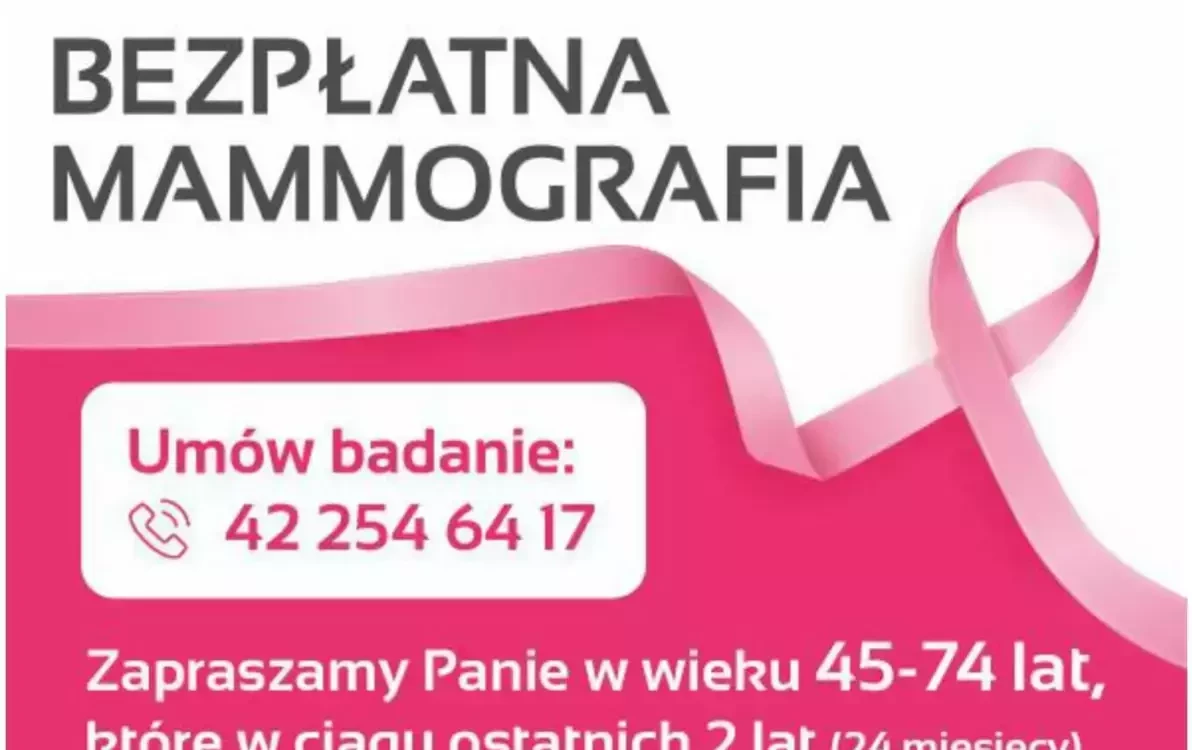 Zdjęcie do Bezpłatna mammografia