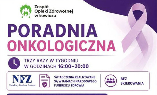 Plakat Poradnia Onkologiczna